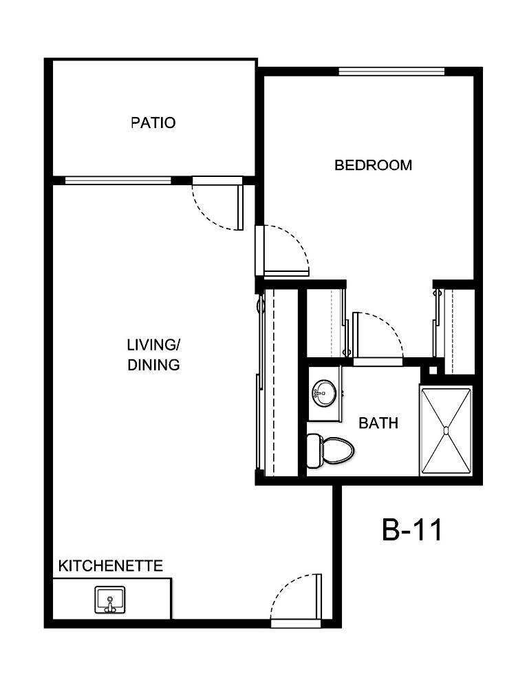 Woodpecker floor plan